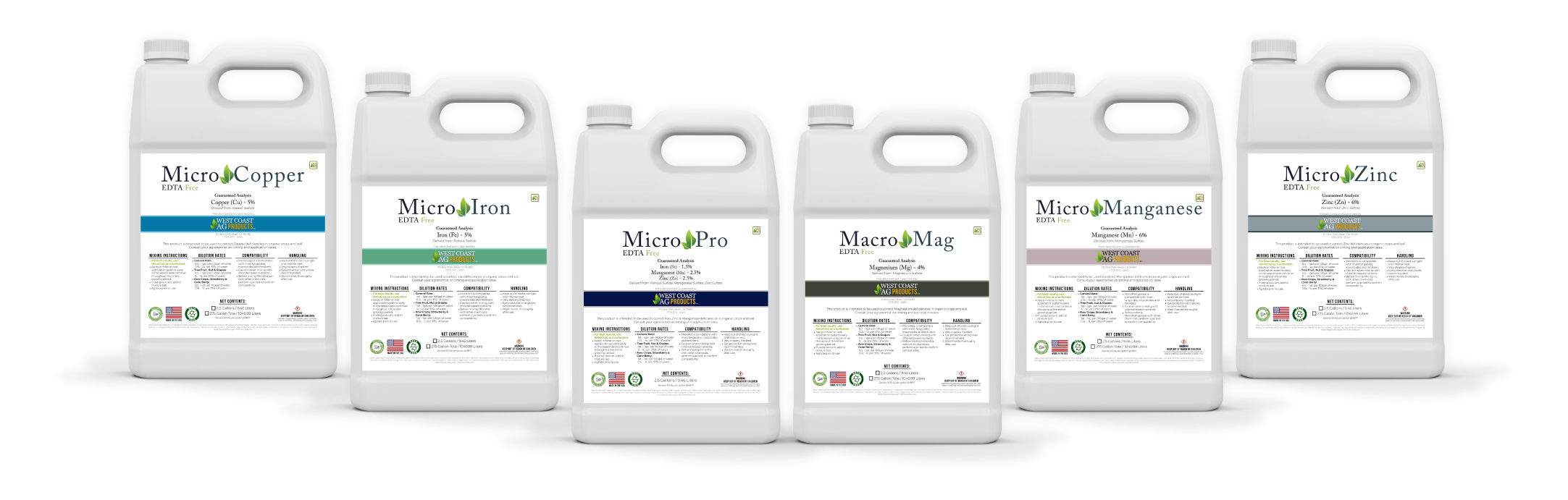 Nutrient Line Bottles